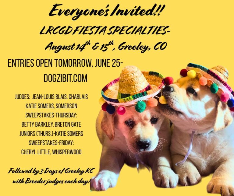 LRCGD Specialty Show 2025