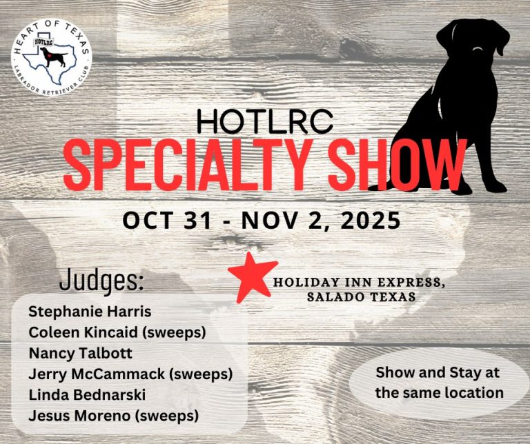 HOTLRC Specialty Shows 2025