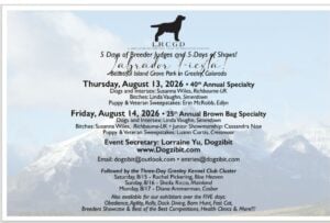 LRCGD Specialty Show Colorado 300x203