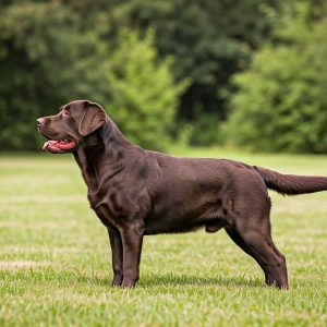 Pure Chocolate Labrador Genetics EEbb